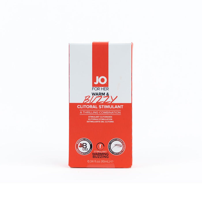 Jo Warm & Buzzy - Original - Stimulant (water - based) 0.34 Fl Oz / 10 Ml - SexToy.com