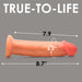 Jock Real Skin Silicone Dildo 8.5 In. Light - SexToy.com