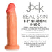 Jock Real Skin Silicone Dildo 8.5 In. Light - SexToy.com