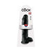 King Cock 11" Cock - Black - SexToy.com