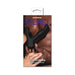 Kink - The Ultimate Rimmer Job Vibrating Silicone Prostate Massager With Rotating Ridges Black - SexToy.com