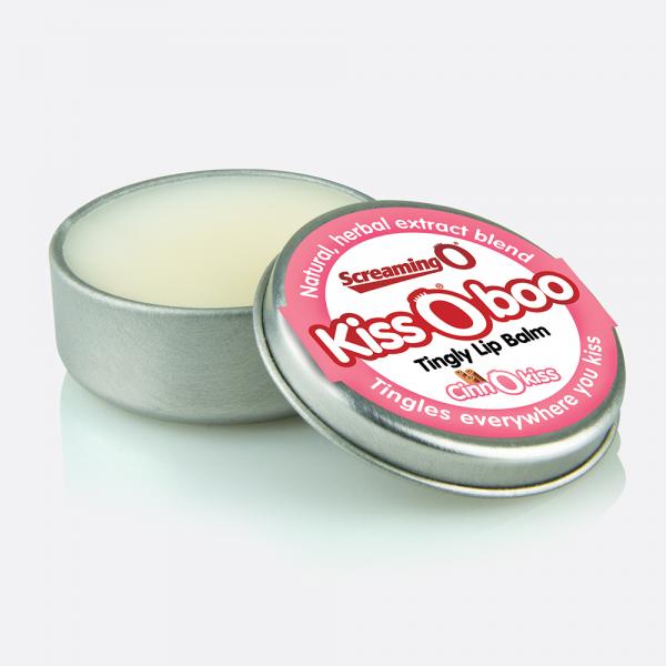 KissOboo Tingly Lip Balm Cinnamon .45oz Tin - SexToy.com