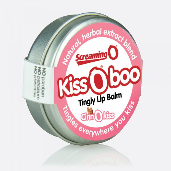 KissOboo Tingly Lip Balm Cinnamon .45oz Tin - SexToy.com