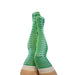 Kixies On Point Collection Par 4 Green Argyle Thigh-high Stockings Size C - SexToy.com