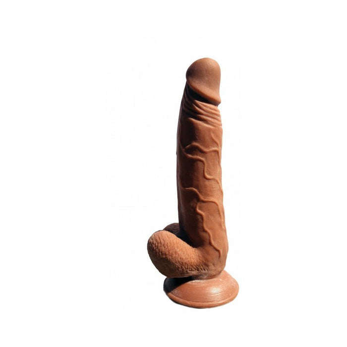 Latin Lover Guapo 9 Inches Dildo - Brown - SexToy.com