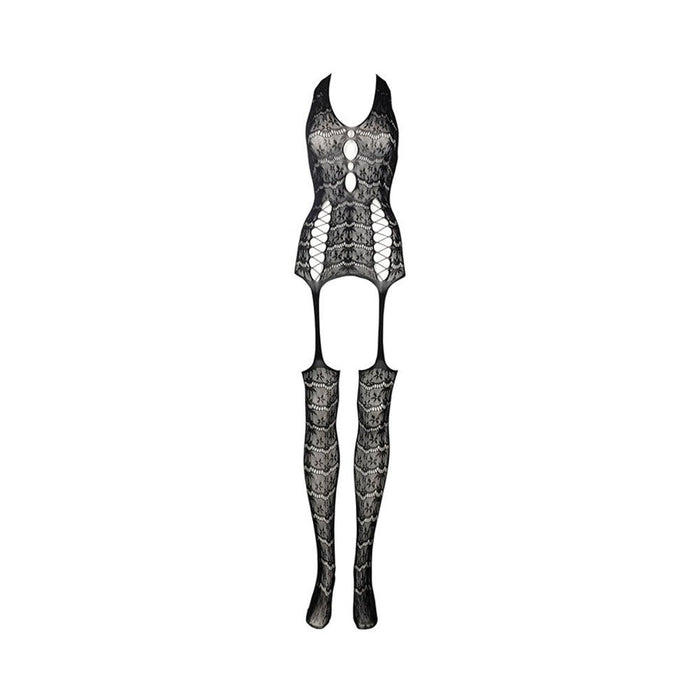 Le Desir Lace Suspender Bodystocking - SexToy.com