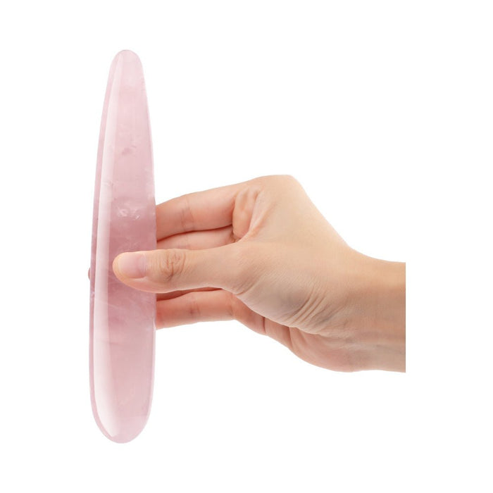 Le Wand Crystal Slim Wand Rose Quartz - SexToy.com