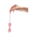 Le Wand Crystal Yoni Eggs Rose Quartz - SexToy.com