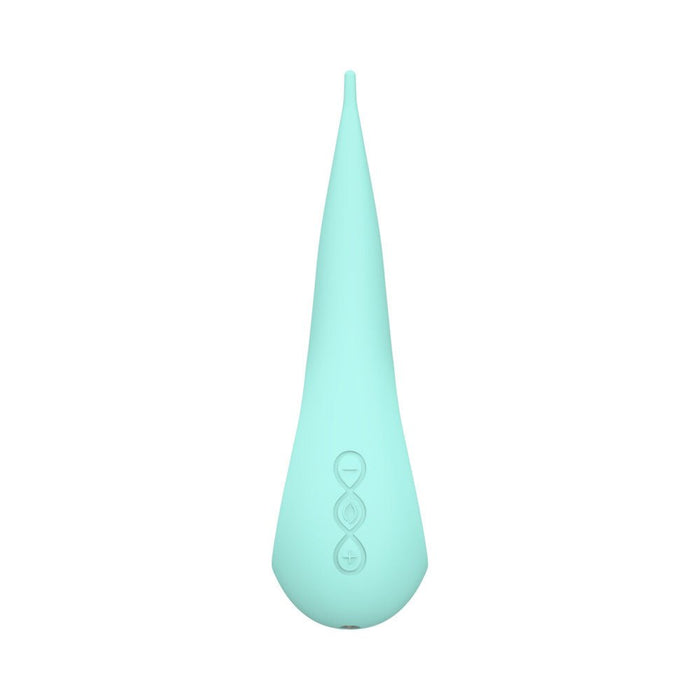 Lelo Dot Elliptical Clitoral Stimulator Aqua - SexToy.com