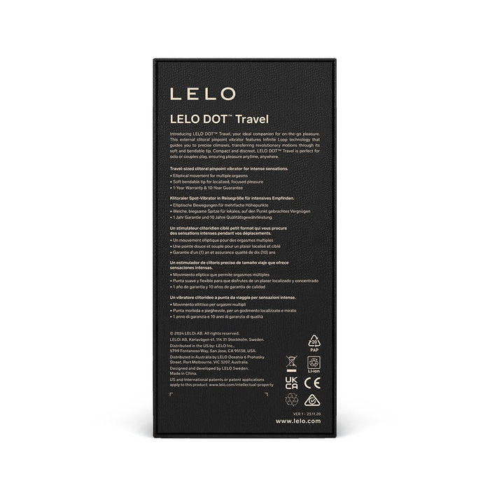 Lelo Dot Travel Pink - SexToy.com