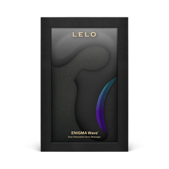 Lelo Enigma Wave Suction Dual Stimulator Black - SexToy.com