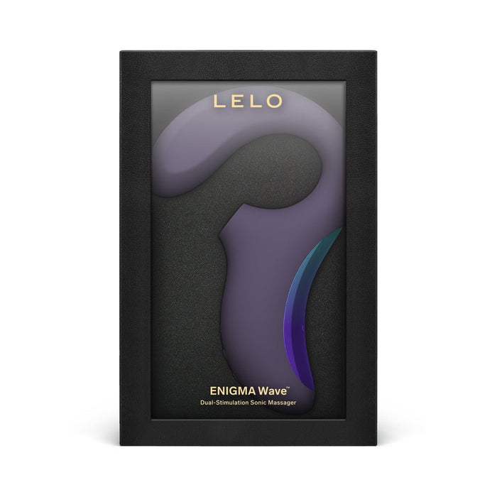 Lelo Enigma Wave Suction Dual Stimulator Cyber Purple - SexToy.com