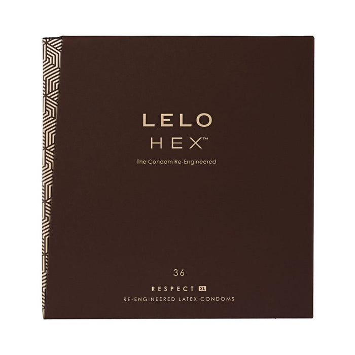 Lelo Hex Respect Xl Condom 36 - pack - SexToy.com