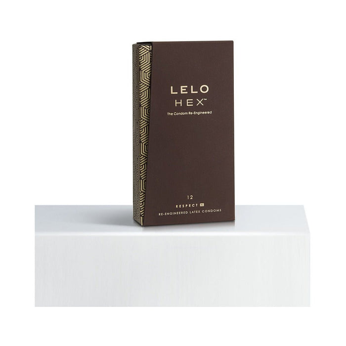 Lelo Hex Respect Xl Condoms 12-pack - SexToy.com