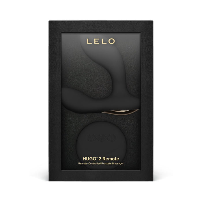 Lelo Hugo 2 Prostate Vibrator With Remote Black - SexToy.com