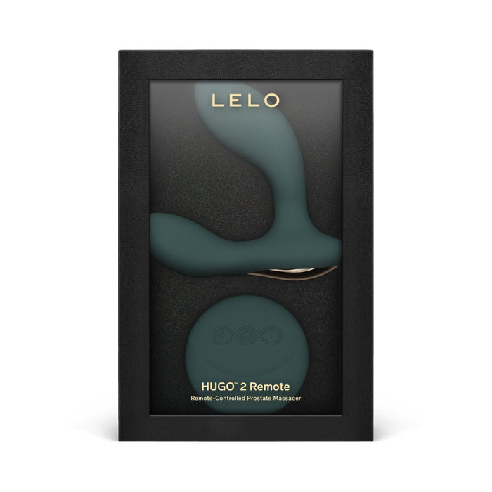 Lelo Hugo 2 Prostate Vibrator With Remote Green - SexToy.com