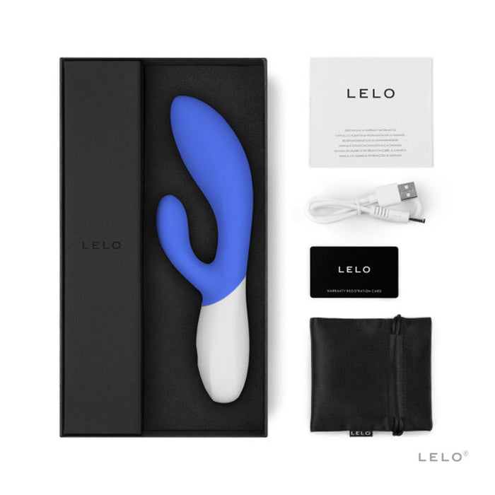 Lelo Ina Wave 2 Dual Stimulator Blue - SexToy.com