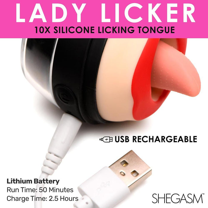 Lickgasm Lady Licker Clitoral Stimulator - SexToy.com