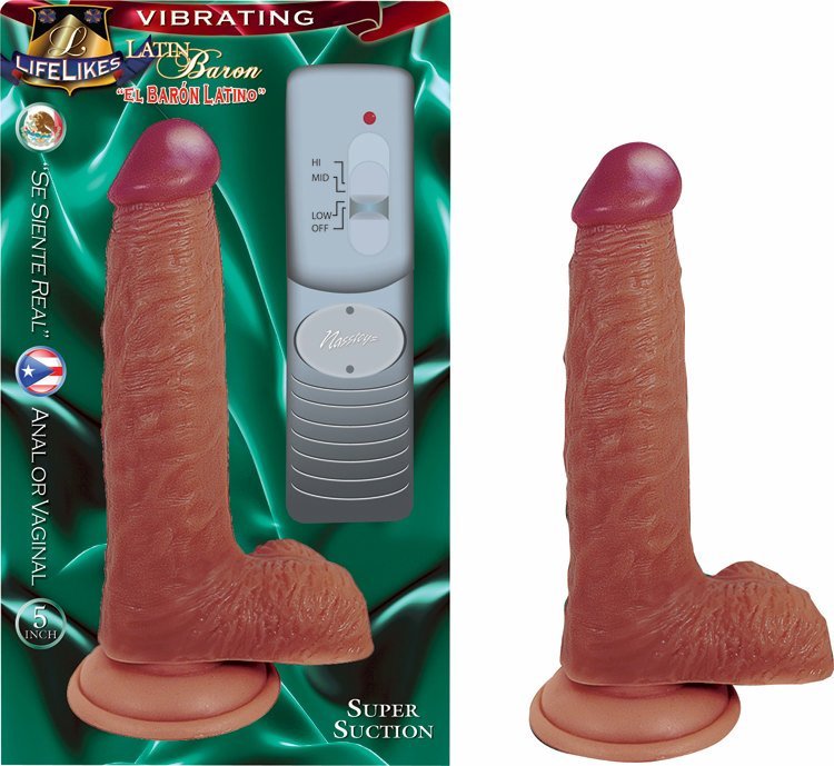 Lifelike Vibrating Latin Baron 5 - SexToy.com