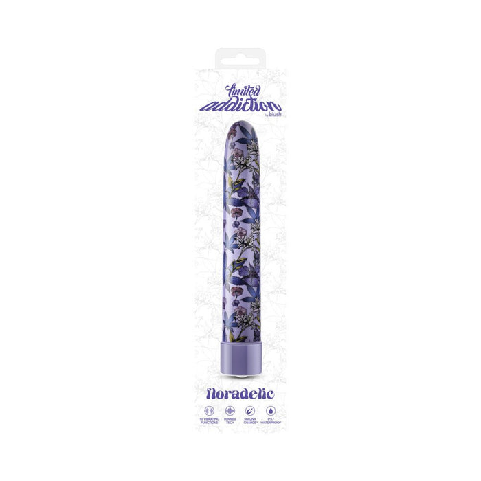 Limited Addiction Dreamscape Rechargeable 7 In. Vibrator Blue - SexToy.com