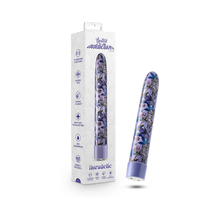 Limited Addiction Dreamscape Rechargeable 7 In. Vibrator Blue - SexToy.com