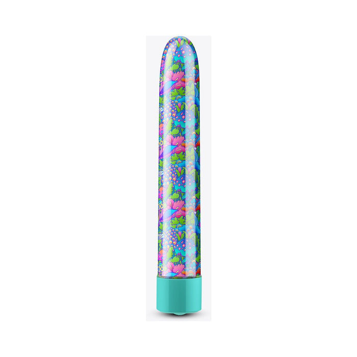 Limited Addiction Floradelic Rechargeable 7 In. Vibrator Purple - SexToy.com