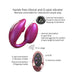 Love To Love Wonderlover W/remote Iridescent Berry - SexToy.com