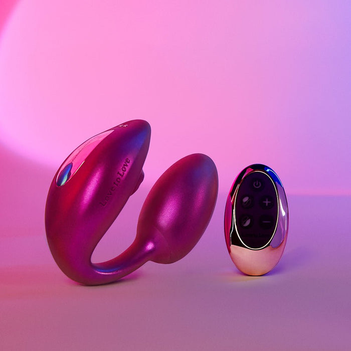 Love To Love Wonderlover W/remote Iridescent Berry - SexToy.com