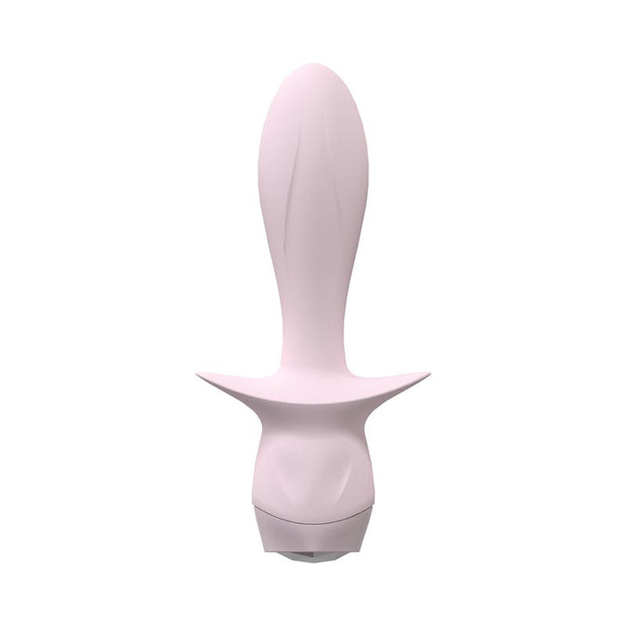 Loveline Jubilee 10 Speed Vibe Silicone Rechargeable Waterproof Pink - SexToy.com