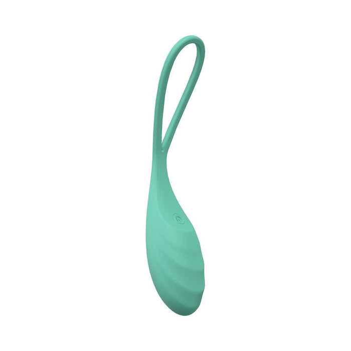 Loveline Passion 10 Speed Remote Control Egg Sealed Silicone Rechargeable Submersible Green - SexToy.com