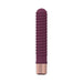 Loveline Poise 10 Speed Mini - vibe Silicone Rechargeable Waterproof Burgundy - SexToy.com