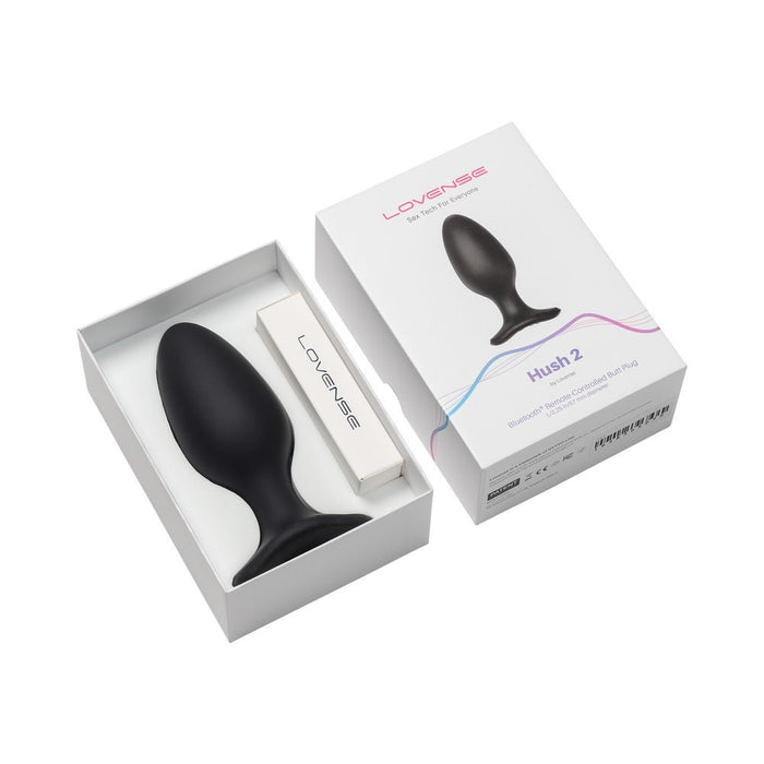 Lovense Hush 2 App - compatible Butt Plug 2.25 In. - SexToy.com