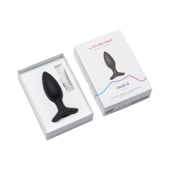 Lovense Hush 2 Butt Plug 1.5 In. - SexToy.com