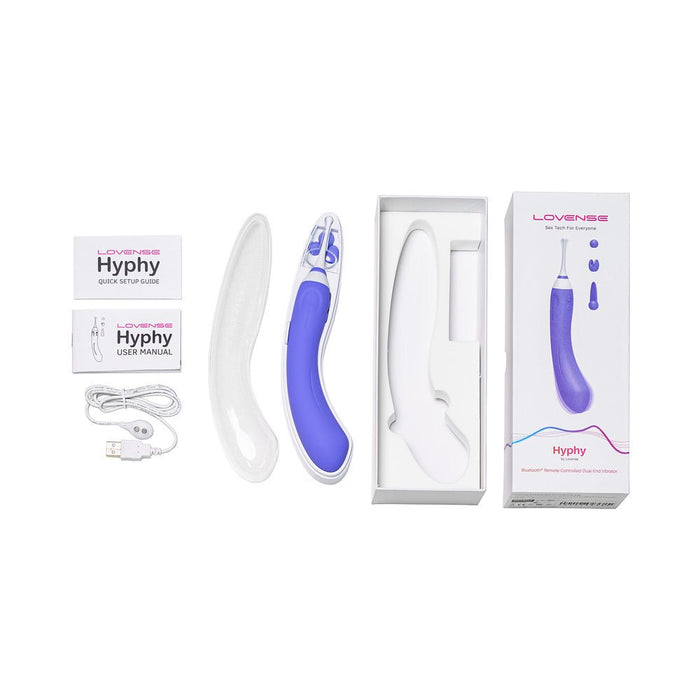 Lovense Hyphy Dual - end Clitoral And G - spot Stimulator - SexToy.com