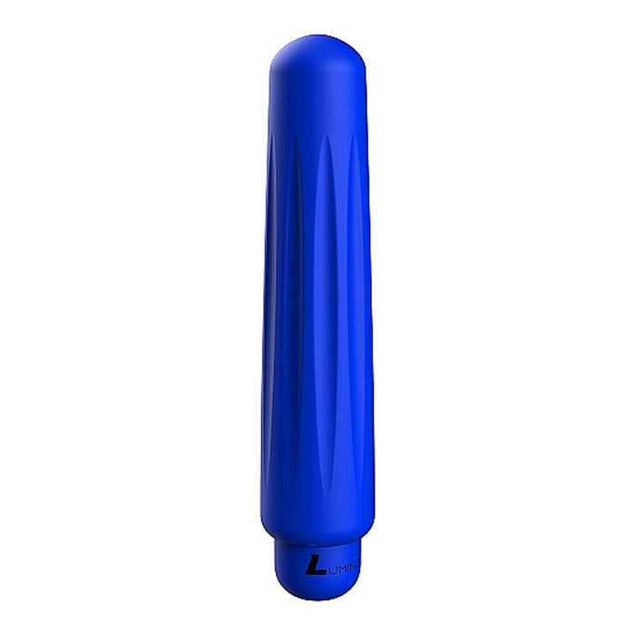 Luminous Delia Abs Bullet With Silicone Sleeve 10 Speeds Royal Blue - SexToy.com