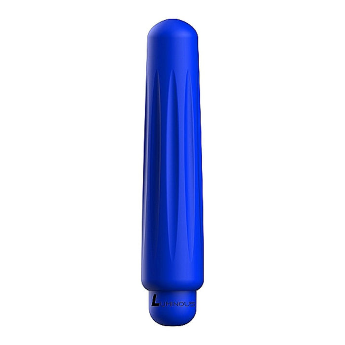 Luminous Delia Abs Bullet With Silicone Sleeve 10 Speeds Royal Blue - SexToy.com