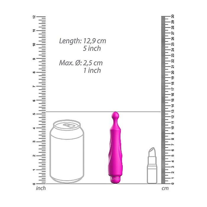 Luminous Dido Abs Bullet With Silicone Sleeve 10 Speeds Fuchsia - SexToy.com