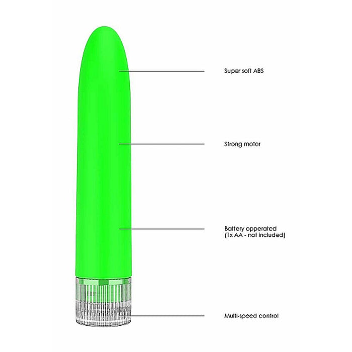 Luminous Eleni Super - soft Abs Multi - speed Vibrator Green - SexToy.com