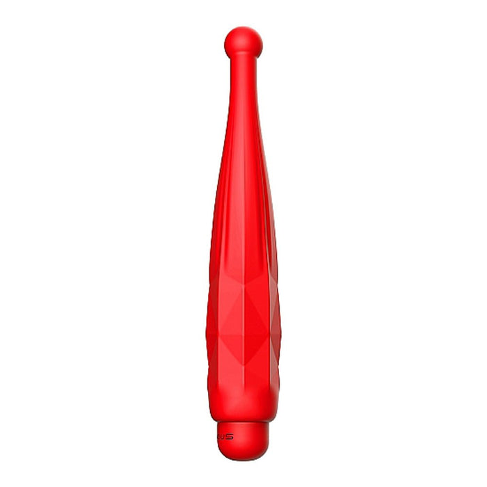 Luminous Lyra Abs Bullet With Silicone Sleeve 10 Speeds Red - SexToy.com