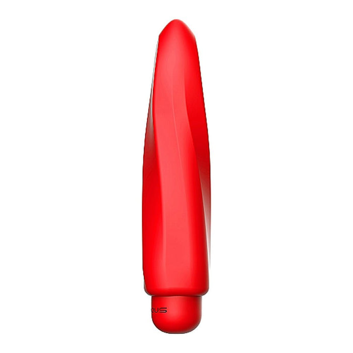 Luminous Myra Abs Bullet With Silicone Sleeve 10 Speeds Red - SexToy.com