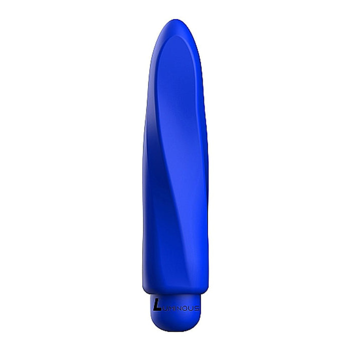 Luminous Myra Abs Bullet With Silicone Sleeve 10 Speeds Royal Blue - SexToy.com