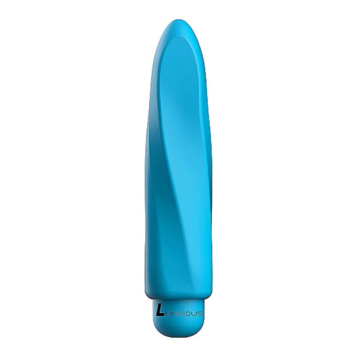 Luminous Myra Abs Bullet With Silicone Sleeve 10 Speeds Turquoise - SexToy.com