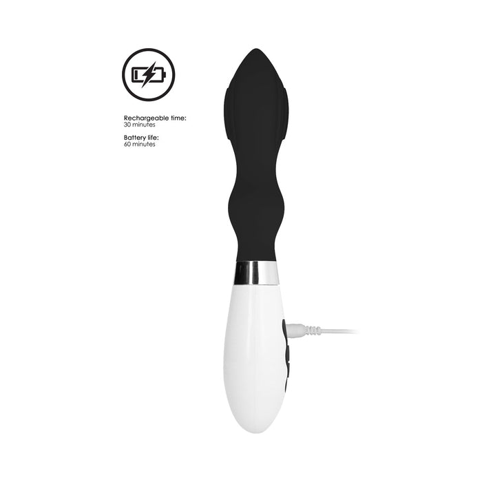 Luna Astraea Rechargeable Vibrator - Black - SexToy.com