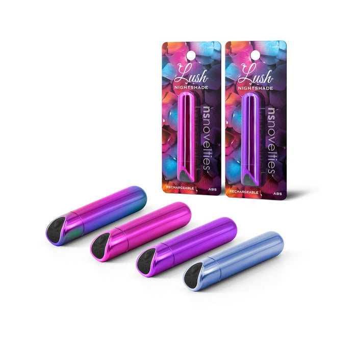 Lush Nightshade Rechargeable Bullet Vibrator - Blue - SexToy.com