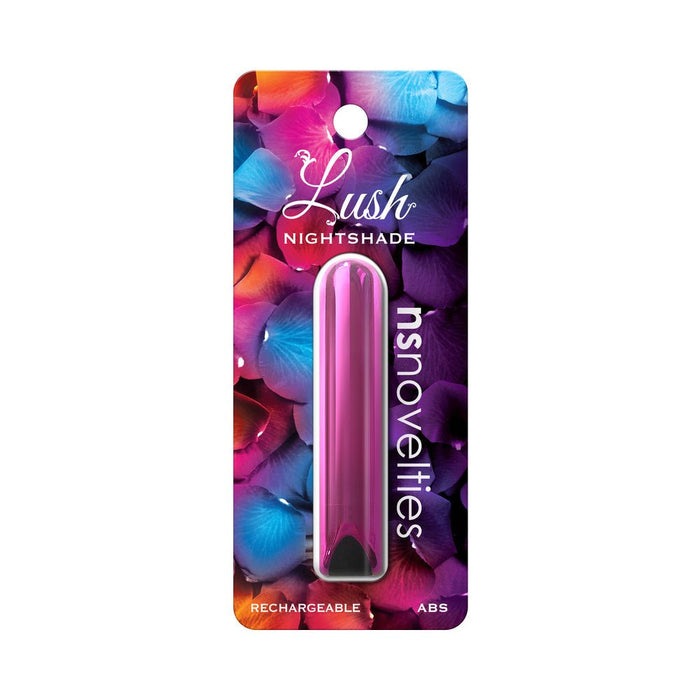 Lush Nightshade Rechargeable Bullet Vibrator - Pink - SexToy.com