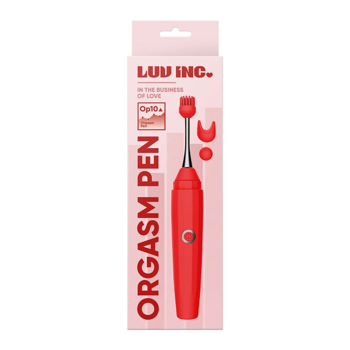 Luv Inc OP10 Orgasm Pen Red - SexToy.com