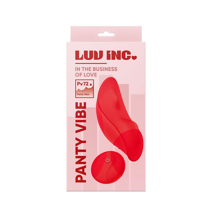 Luv Inc Pv72 Panty Vibe Red - SexToy.com