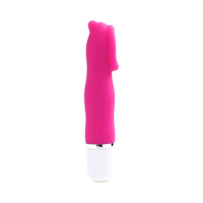 Luv Mini Silicone Waterproof Vibe - Hot Pink - SexToy.com