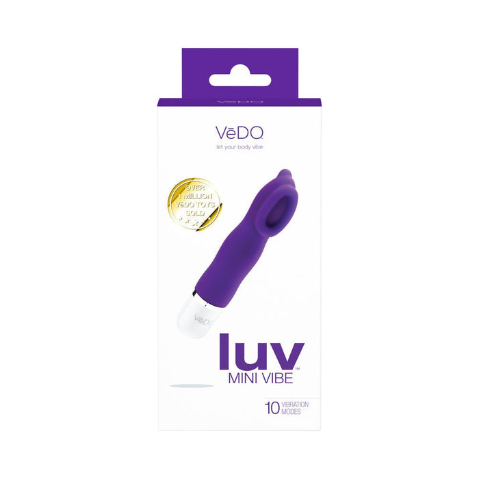 Luv Mini Vibe Into You Indigo Purple - SexToy.com