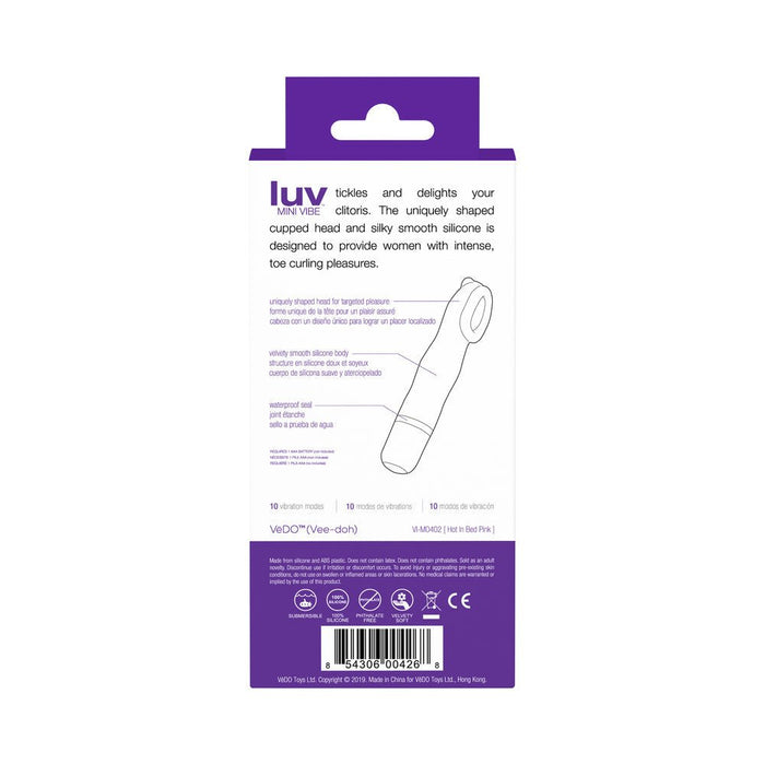 Luv Mini Vibe Into You Indigo Purple - SexToy.com